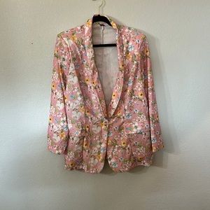 Shein curve 3xl flower coat